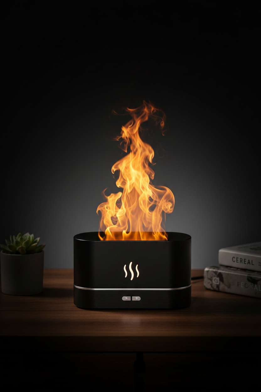 Flame Aroma Diffuser - Black Edition Orva Sense™