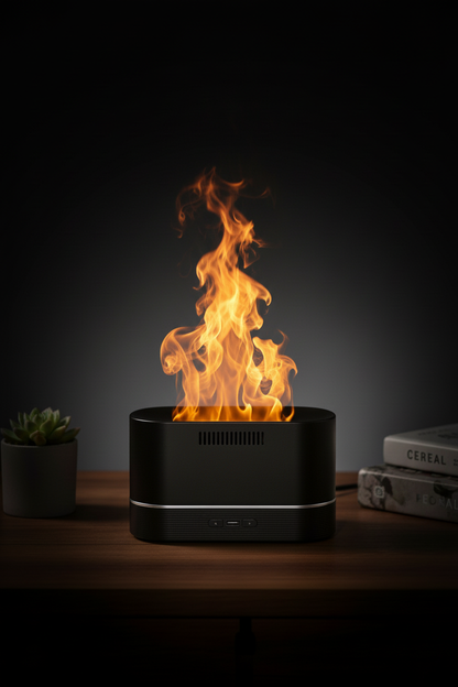 Flame Aroma Diffuser - Black Edition Orva Sense™
